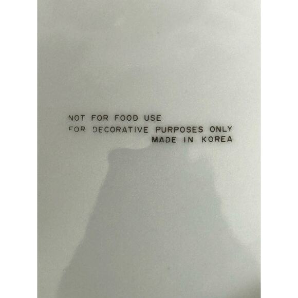 Korean Hand Painted Fruit Design Decorative Plate 7.25" - Picture 8 of 9